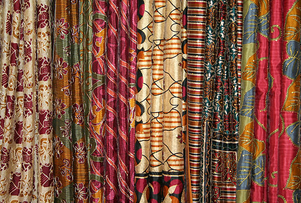 istock Colorful Indian Sarees 185502179