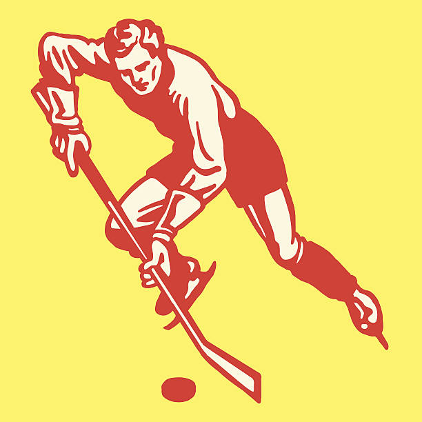 Hockey Player Hockey Player hockey stock illustrations