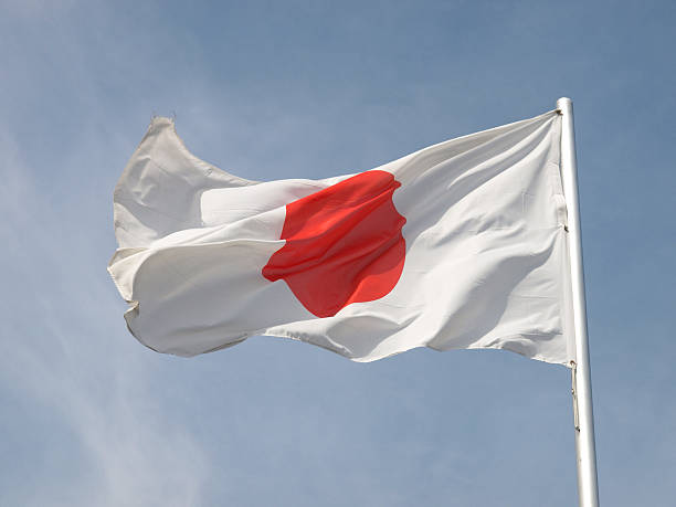 istock Flag of Japan 185505102
