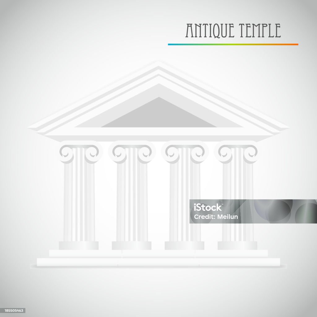 Vector Ancient Column Ancient Columns Vector Stock Illustration - Download Image Now ...