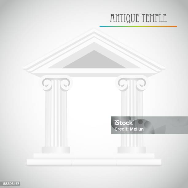 Vector Ancient Column Ancient Columns Vector Stock Illustration - Download Image Now ...