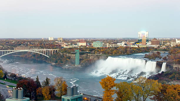 istock American Falls in Autumn Dusk 185505703