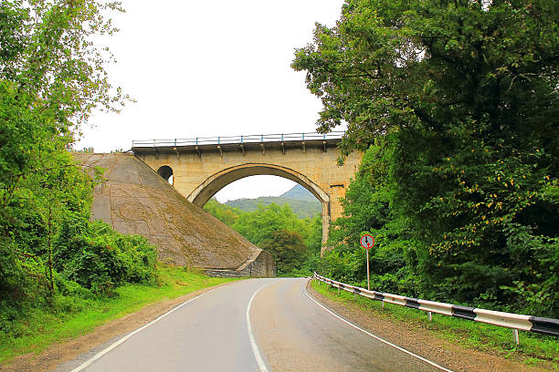 istock Landscape with bridge and road 185505710