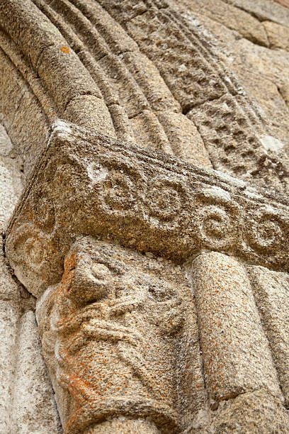 istock Romanesque church entrance 185506021