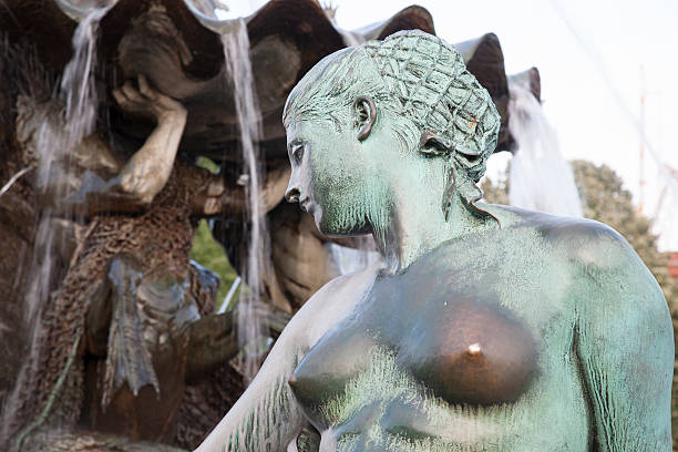 istock Neptune Fountain, Alexanderplatz Square, Berlin 185507095