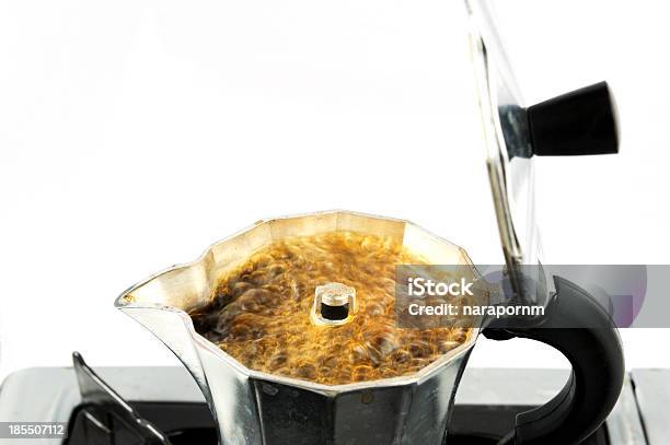 Italian Coffee Maker Stock Photo - Download Image Now - Black Coffee, Breakfast, Brown