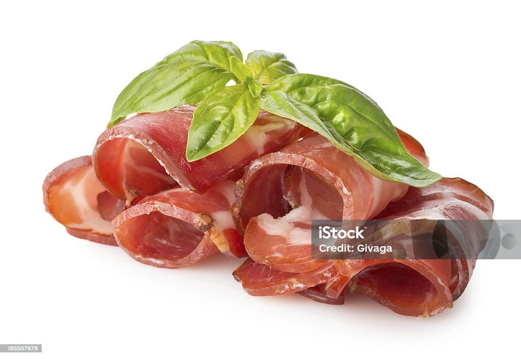 Bacon com ervas - Foto de stock de Alface royalty-free