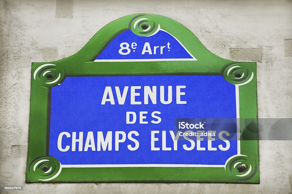 Avenue des Champs-Élysées - Photo de Discours libre de droits