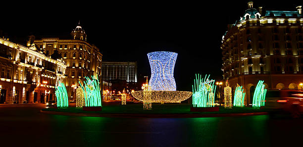 istock Illuminations in Baku. 185509174