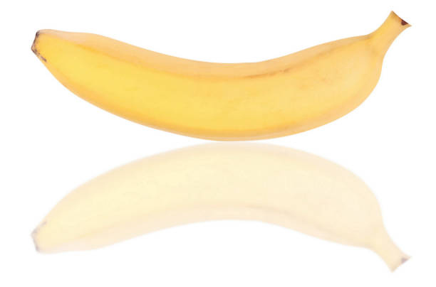 Yellow Banana Isolated stock photo