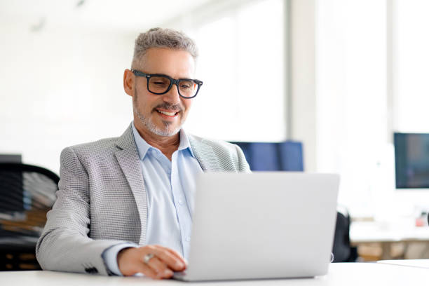 istock Mature male employee 1855113816