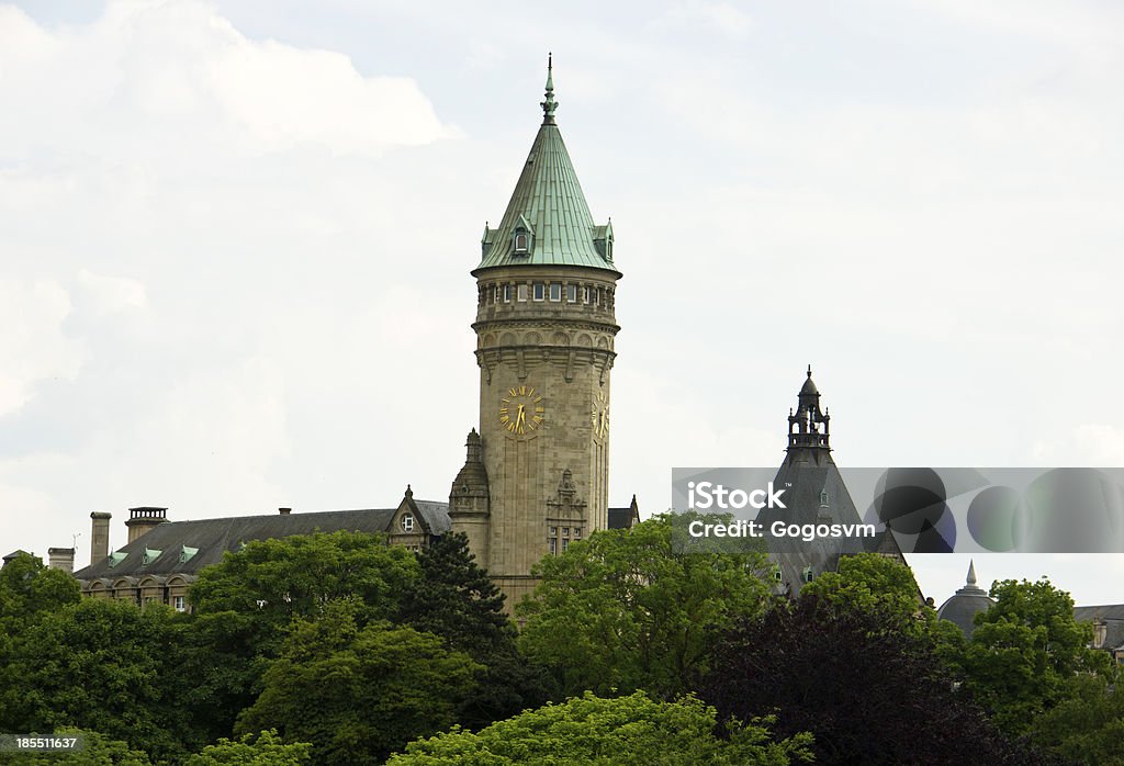 Panorama de Luxemburgo - Foto de stock de Cidade de Luxemburgo royalty-free