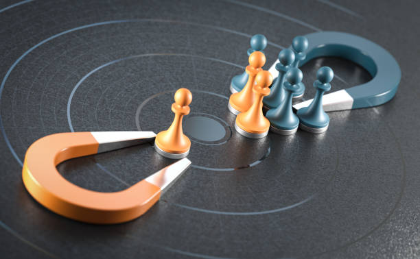 istock Attract Customers From Competitors. Strategic Marketing 1855144076