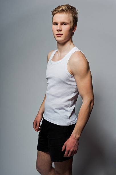 istock Man in a t-shirt 185515340