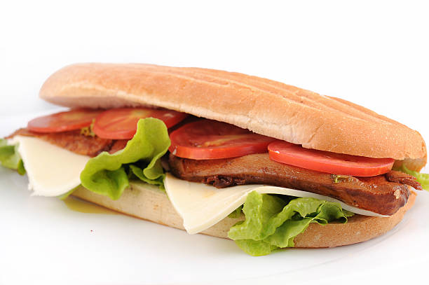 istock Oven chicken breast sandwich 185517727