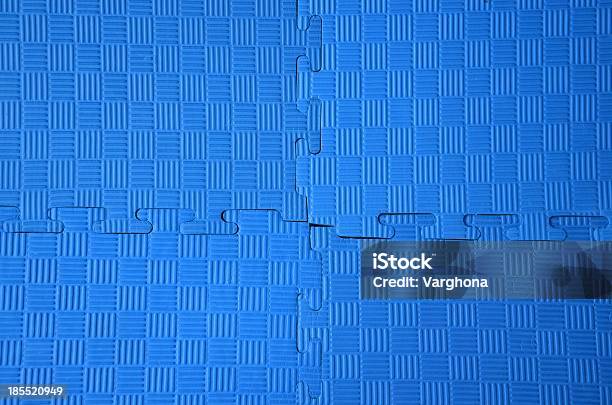 Blue Mats Stock Photo - Download Image Now - Blue, Close-up, Exercise Mat