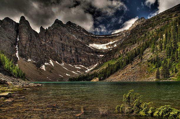 istock Scenic moutains in nature and HDR Rocky Mountains, Alberta, Canada 185523706
