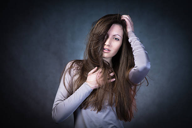 istock studio portrait of woman 185524182