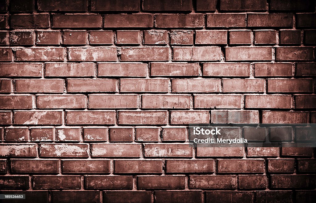 Красная Кирпичная стена - Стоковые фото Без людей роялти-фри
