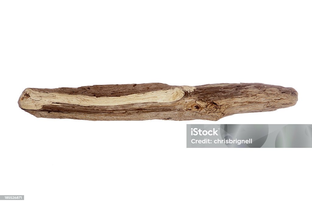 Drift madeira isolada - Foto de stock de Figura para recortar royalty-free