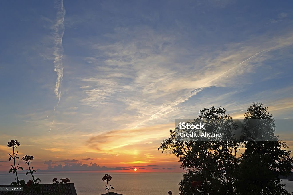 Tramonto in Sardegna - Foto stock royalty-free di Acqua