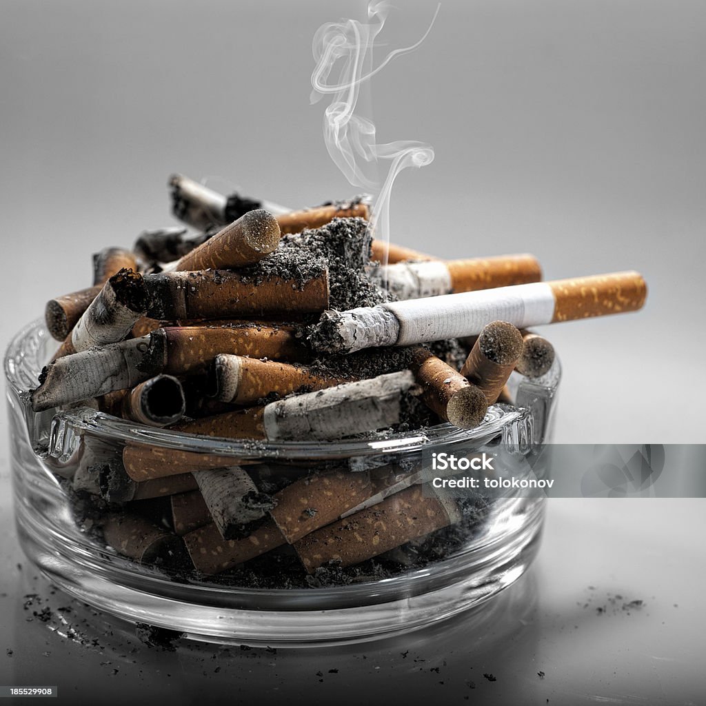 Parar de fumar hoje, planos de fundo abstrato saudável para o seu projeto - Foto de stock de Cigarro royalty-free