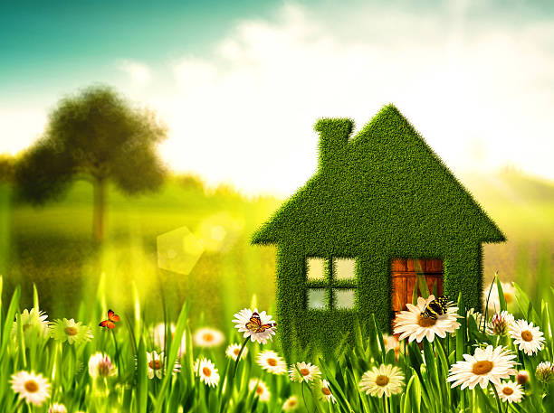 Green House. Abstract environmental backgrounds