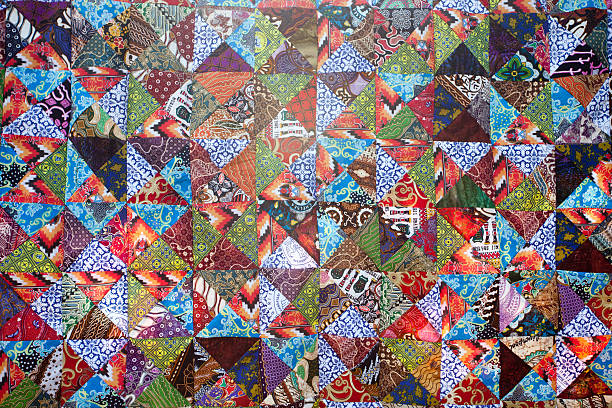 istock background with patterns on the texture of fabric, Bali, Indones 185531496