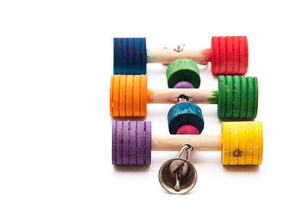 istock Bird toys for cage 185532217