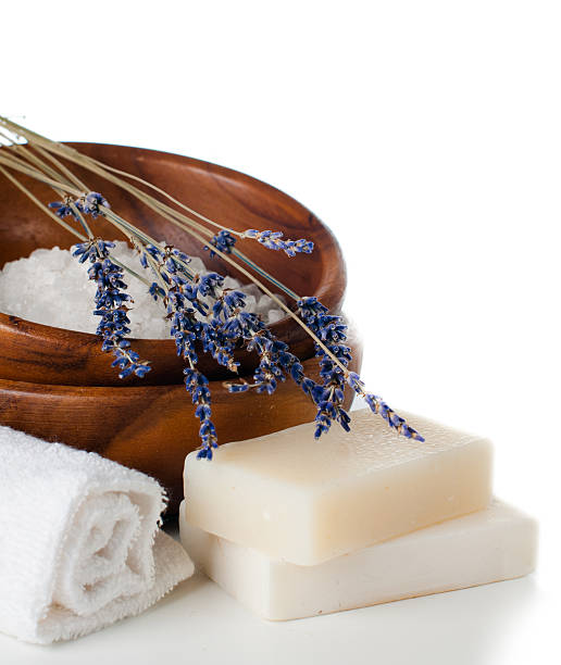 istock Products for bath, SPA, wellness and hygiene, isolated 185533429