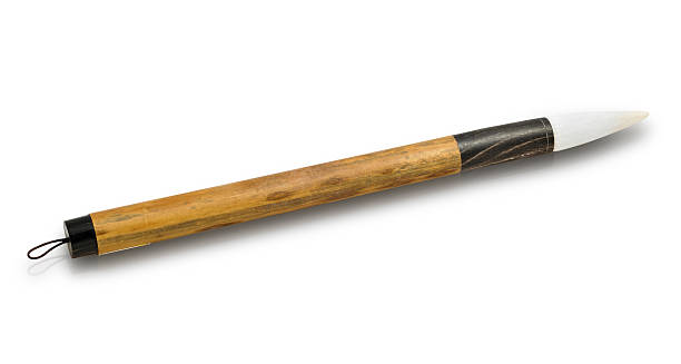 istock chineese calygraphy brush isolated on a white background 185534970