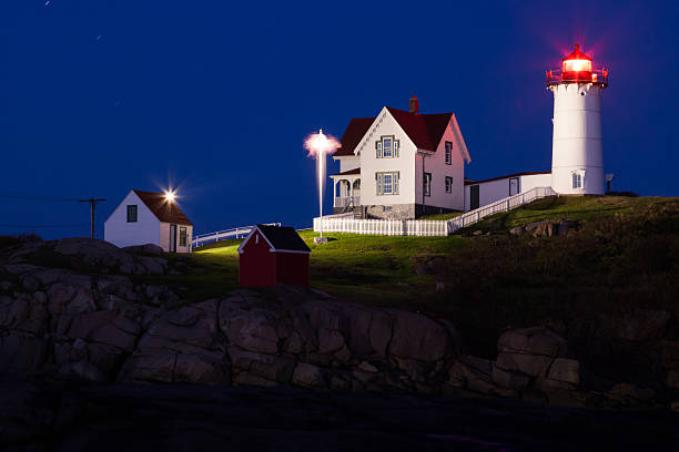 670+ Nubble Lighthouse Stock Photos, Pictures & Royalty-Free Images ...