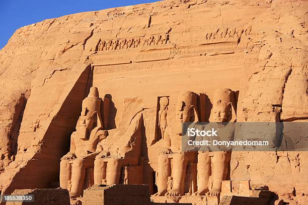 La Gran Temple Of Abu Simbel Nubia Foto de stock y más banco de imágenes de Abu Simbel - Abu Simbel, Antiguo, Arqueología