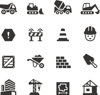 Soulico collection - Construction icons.