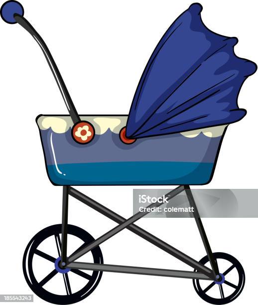 Baby Pram - Stockowe grafiki wektorowe i więcej obrazów 12-17 miesięcy - 12-17 miesięcy, Clip Art, Dzieciństwo