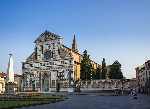 Florença, a Igreja de Santa Maria Novella - foto de acervo