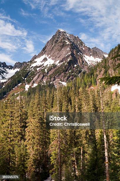 Fuoco Road Si Affaccia Sperry Picco Di Montagna Delle Cascatezona Settentrionale - Fotografie stock e altre immagini di Ambientazione esterna