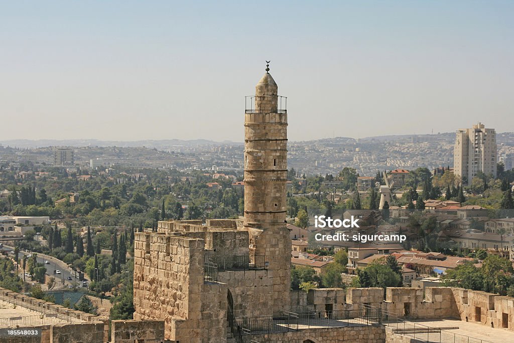 Torre di Davide, Gerusalemme, Israele. - Foto stock royalty-free di Antica civiltà
