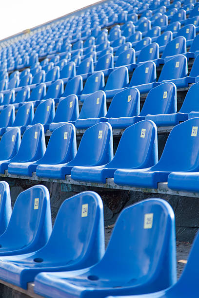istock seats in the stadium to support groups 185549495