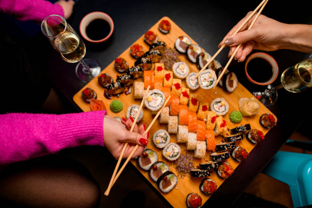 istock New Year's Culinary Symphony, Sushi and Champagne edition 1855541950