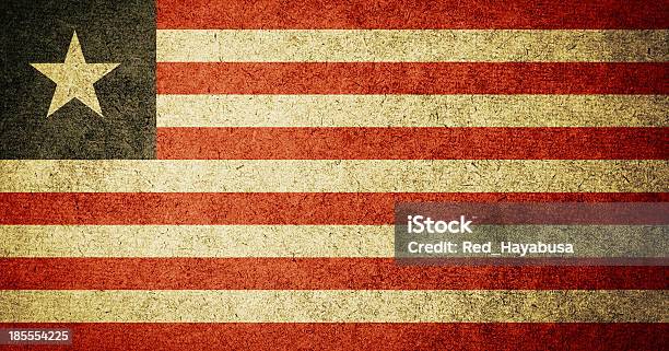 Foto de Bandeira Do Grunge De Libéria e mais fotos de stock de Bandeira - Bandeira, Bandeira Liberiana, Bandeira nacional
