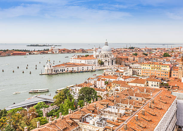 istock Grand Canal and Basilica on sunny day, Venice 185555439