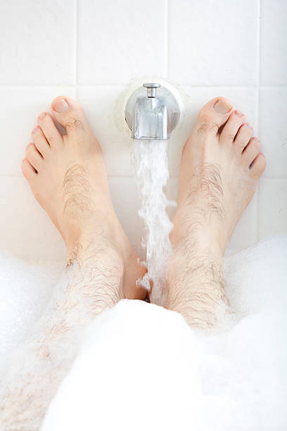istock Soaking in the bathtub. 185556702