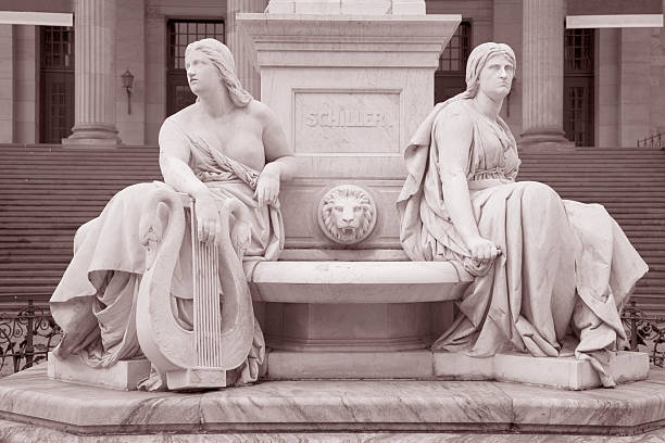 istock Deatil on the Schiller Statue outside Concert Hall, Berlin 185559968