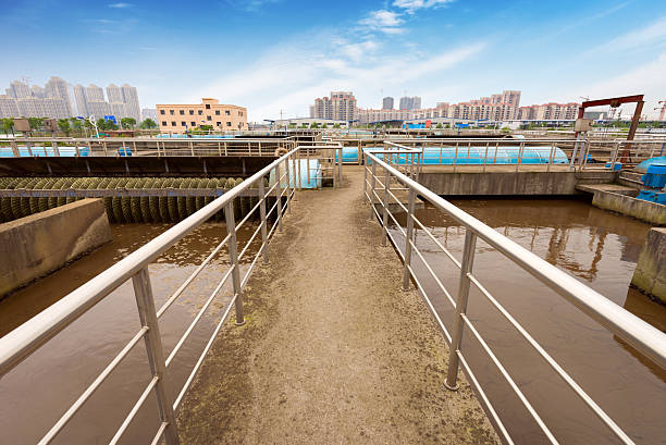 istock Sewage treatment plant 185559990