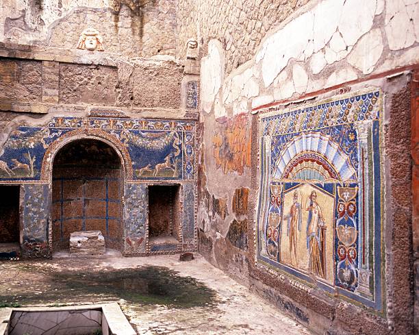 istock Villa interior, Herculaneum, Italy. 185560869
