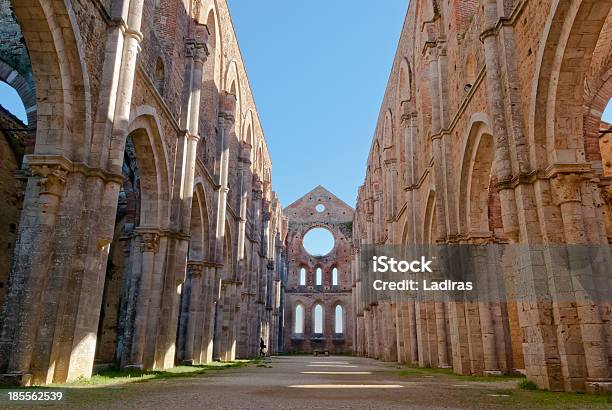 아베이 San Galgano Tuscany 이탈리아 0명에 대한 스톡 사진 및 기타 이미지 - 0명, 건축, 교회