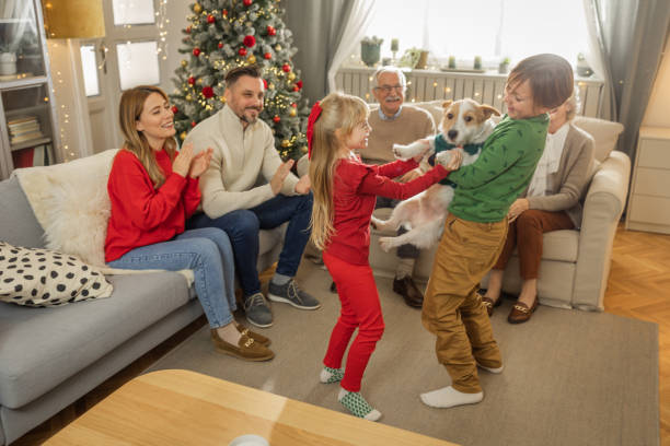 istock Christmas with family 1855640178