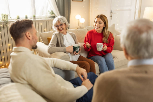 istock Christmas with family 1855651549