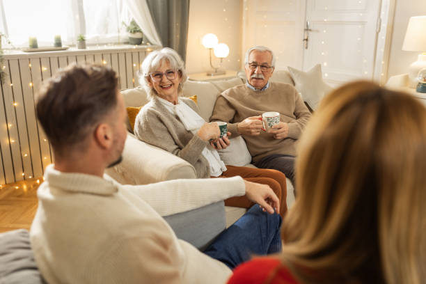 istock Christmas with family 1855652186
